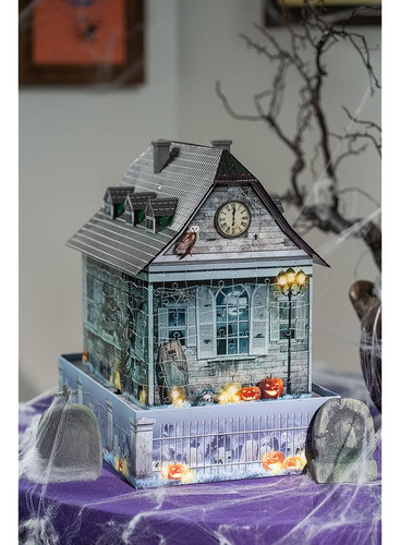 Ravensburger 3d Haunted House Night Jigsaw Puzzle Para Adult 1