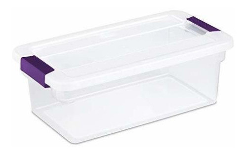 Sterilite 17531712 15quart Clearview Latch Caja 0