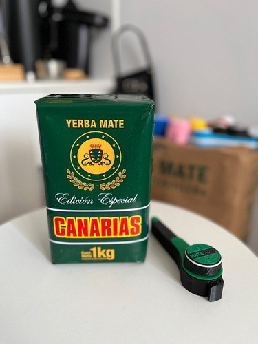 Yerba Mate Canarias Edición Especial 1 Kg Pack X10 U Brasil 1