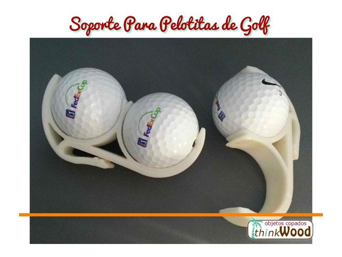 Ball Clip Porta Pelotas Pelotitas De Golf - Versión Doble 1