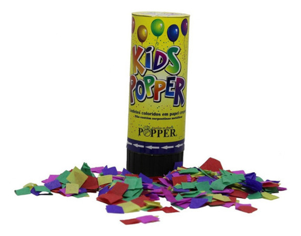 Lança Confete Infantil Criança Festa De Aniversario 10 Uni 0