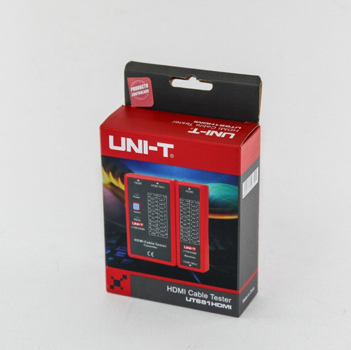 Tester Probador Cable Hd A Hd Uni-t +9v Mi 1° Ut681hdmi Htec 1
