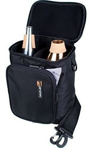 Protec Trompeta Mute Instrumento Bolsa Caso Negro 1