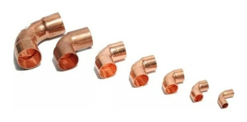 Codo Cobre 3/8 90° Para Soldar Refrigeración 1