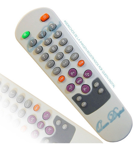 Control Remoto Tv Para Wins Mktech Euromax Mk-2100 0