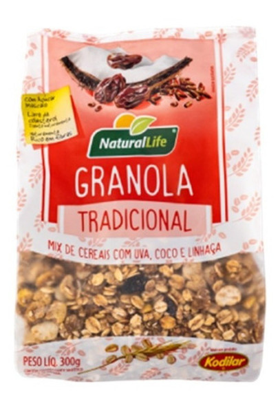 Kit Com 6 Granola Tradicional 300g Kodilar 0