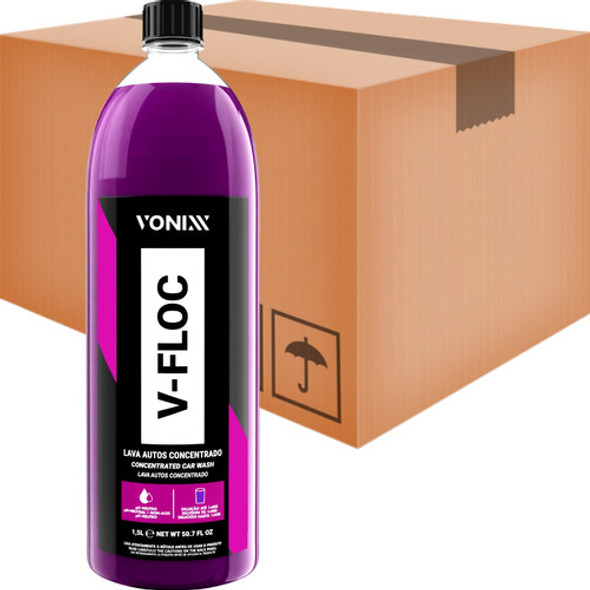 Shampoo Automotivo V-floc Concentrado 1,5l Vonixx Atacado 0