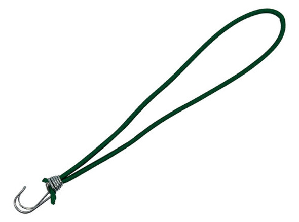 Extensor Corda Elastica Gancho Duplo 80cm Verde - 5un 0
