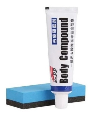 Pasta Original Body Compound Tira Riscos Arranhões Carros 0