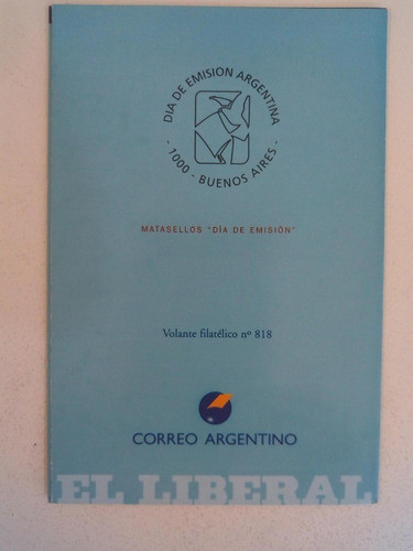 Volante Filatélico 818.  Luz Sobre La Verdad 1