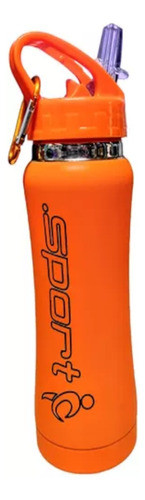 Botella Termica Sport Naranja  500 Ml 0