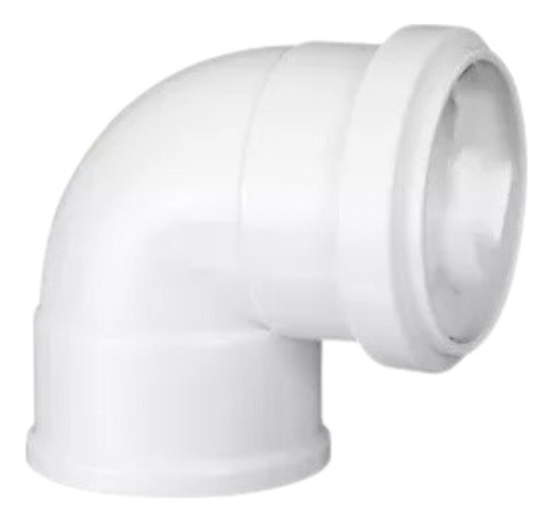 Pack 10 Codos De Pvc 40mm H-h 90 Grado 1.8mm De Grosor Krona 0