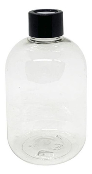 Frasco Plastico Difusor Aromatico Con Tapa Negra 300cc X20 1