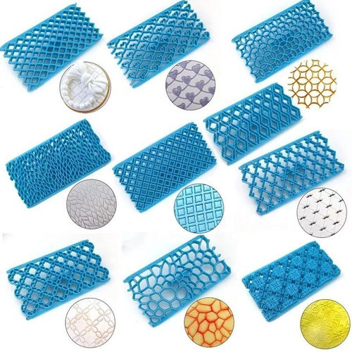 Texturizador Fondant Porcelana Ceramica 0