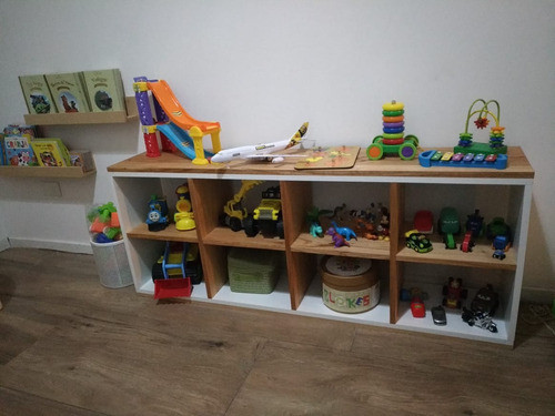 Mueble Organizador Juguetes Paraíso-by Nila 1,5m 0