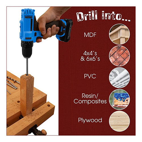 Juego De Brocas Extra Largas De 12 Pulgadas, 7 Piezas 1