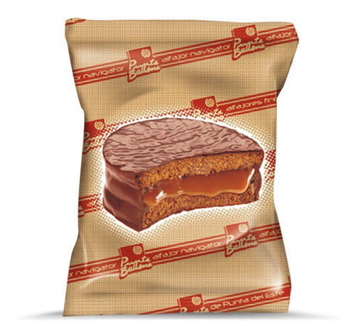 Caja De 12 Alfajor Navigator Chocolate Punta Ballena 0