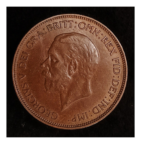 Gran Bretaña 1 Penny 1934 Excelente Km 838 0