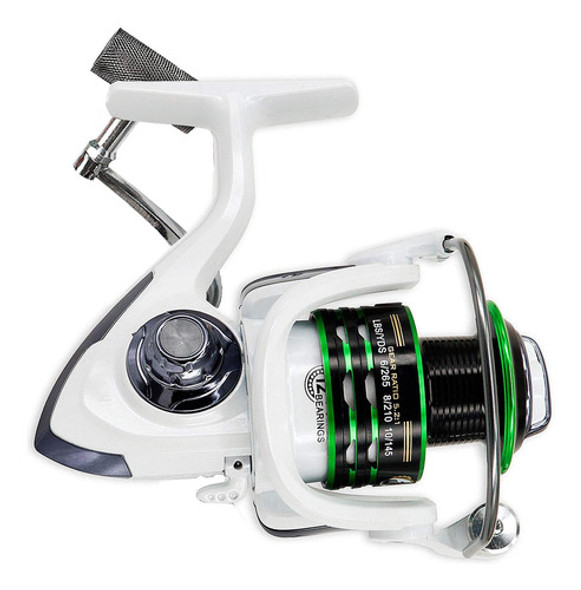 Reel Pesca Caña Carrete Agua Dulce 0