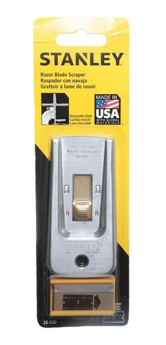 Rasqueta Stanley 30mm P/pinturas En Vidrio Y Otros C/5 Hojas 0