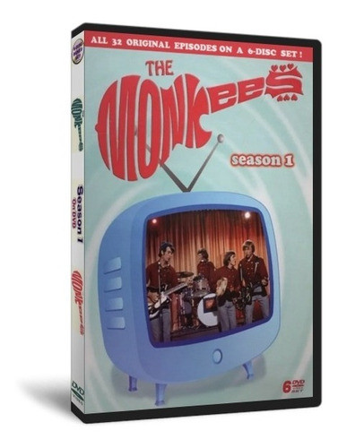 Dvd Os Monkees - 1966-1968 - 1ª E 2ª Temporada - Completo 1