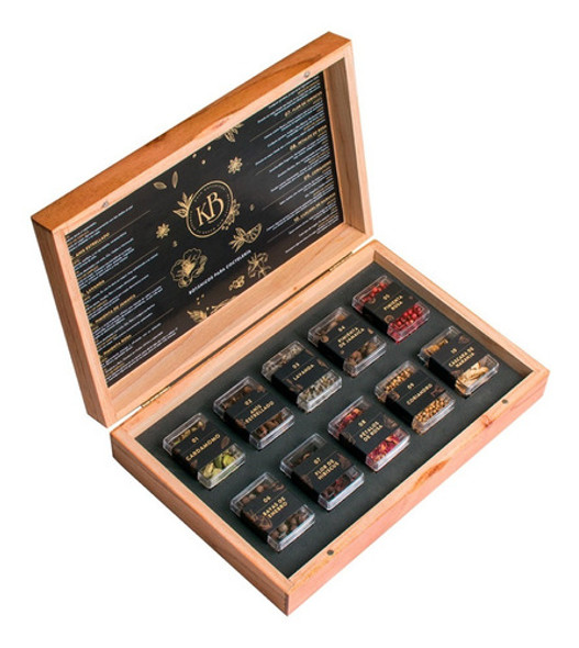 Estuche Mixologia Botanica Kaia X 10 Botanicos Gin - Sufin 0