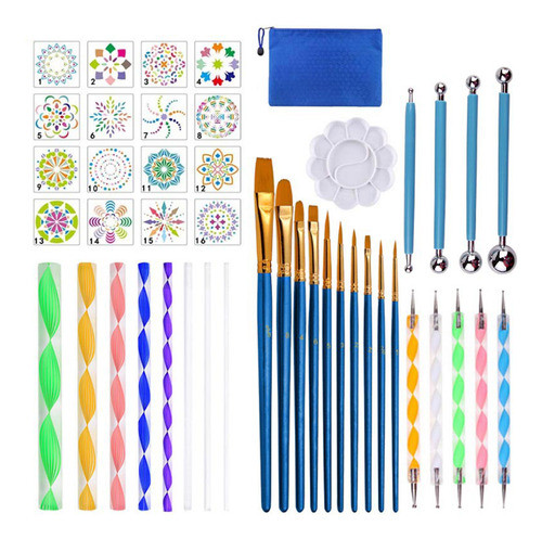 Ferramentas De Pintura, Estênceis De Arte Para Colorir, Deco 0