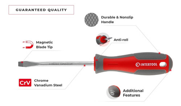 Juego De Destornilladores Magneticos Intertool De 58 Piezas 1
