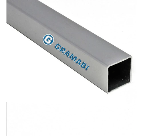 Caño Estructural Cuadrado De 40 X 40 X 1,25 Mm Gramabi En Barras De 6 Mt. De Largo Tubo 40x40x1,25 Hierro Medidas 40x40 0