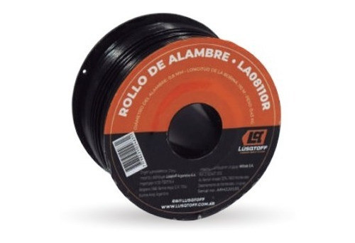 Rollo Alambre Para Atadora Lusqtoff La08110r 0,8mm X 110m 0