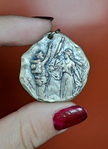 Antigua Medalla | Juramento A La Bandera | 1904 0