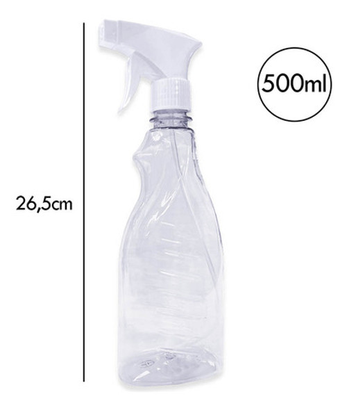 Borrifador Spray Plástico 500ml Kit 2un Savana Pet 1 Borrifador Spray Plástico 500ml Kit 2un Savana Pet 1