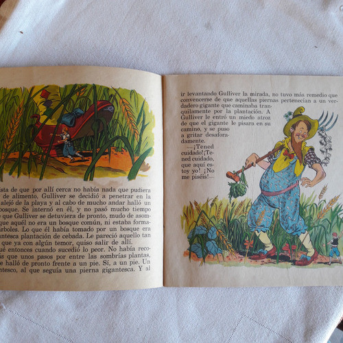 Gulliver En El Pais De Los Gigantes - Editorial Sigmar 1966 1
