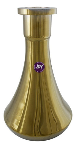 Base De Vidro Joy Clean Tower Médio Metálico - Gold 0