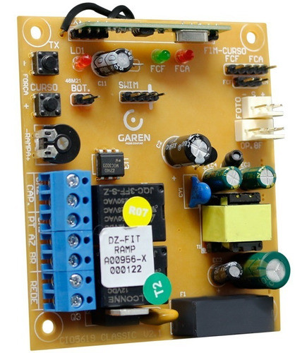 Central Placa Combat Para Motores Para Porton Seg Original 0