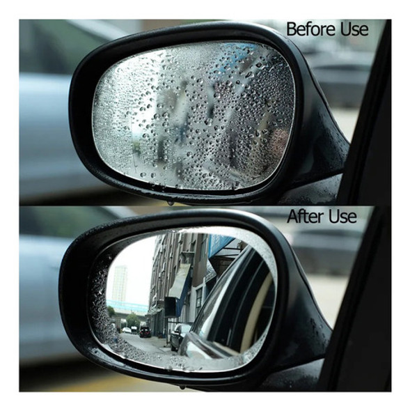 Adesivo Anti Embaçante Impermeável Motos Carros 04 Películas 1 Adesivo Anti Embaçante Impermeável Motos Carros 04 Películas 1