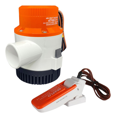 Bomba De Porão 4700 Gph 24v Seaflo 17.789 Lph + Automático 0