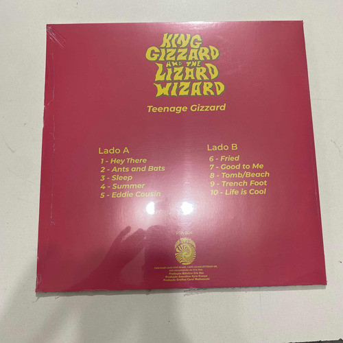 Lp Lacrado- King Gizzard And The Lizard Wizard ( Teenage Giz 1
