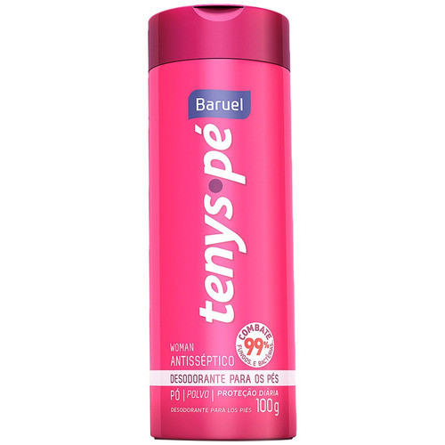 Atacado C/10 Talco Tenys Pe Baruel Woman 100g 0