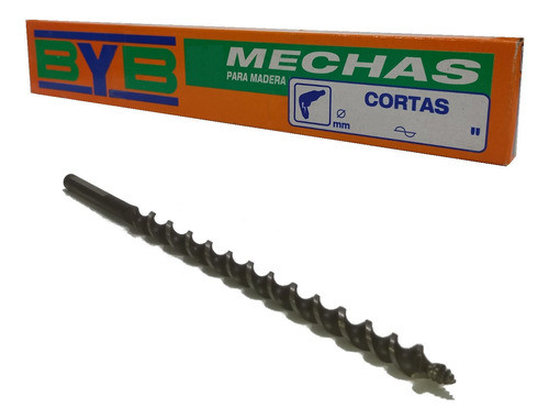Mecha P/ Madera Byb 3/8 Pulgada Corta P/ Taladro Eléctrico 0