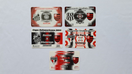 5 Ingresso Futebol Flamengo Em São Paulo Santos Ponte Preta 0