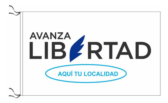 Avanza Libertad Espert Milei Con Localidad 90x150cm 0