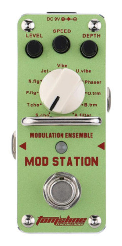 Pedal Guitarra Tom'sline Multi-modulação Mods Station 0