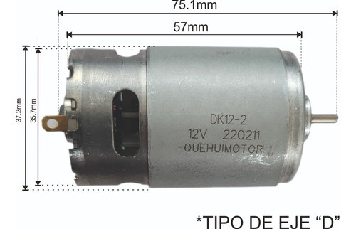 Motor Taladro Atornillador Gamma 12v 1