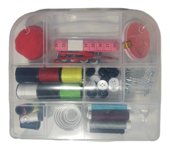 Kit Costura Com Estojo 85 Peças Para Pequenos Reparos 0