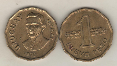 Uruguay Moneda De 1 Peso Año 1978 - Km 69 - Excelente 0
