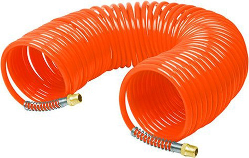 Manguera De Compresor Espiralada Reforzada De 15 Mts E. 0