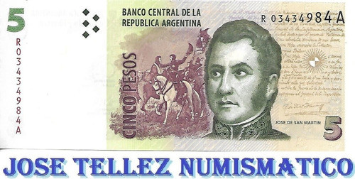 Bottero 3337 $ 5 Reposicion Fabrega - Boudou Sin Cir Palermo 0