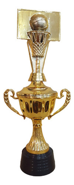 Copa Plástica Con Asas Basket Basquet Tablero Trofeo 29,5cm 0