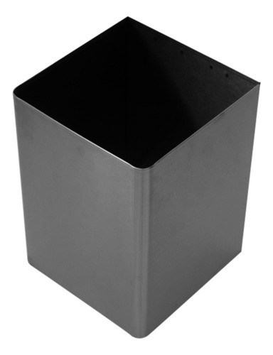 Cesto Acero Inox Cuadrado P/ Pared - 15l - 30x28 0